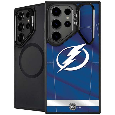 NHL Tampa Bay Lightning Jersey Galaxy S25 Ultra Kickstand Case